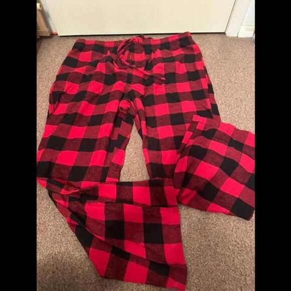 Sonoma Pants - Sonoma XXL Red and Black Plaid Pajama Pants
